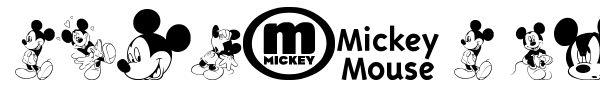 Mickey M TFB font preview